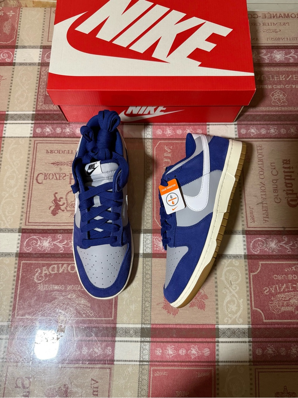 DUNK LOW 'GUM PACK - DEEP ROYAL BLUE'  IB6399 003 Men’s Size 11
